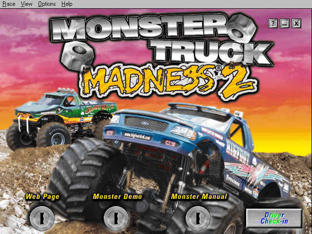 Monster truck madness games for girls